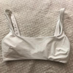 Aerie wide strap scoop bikini top